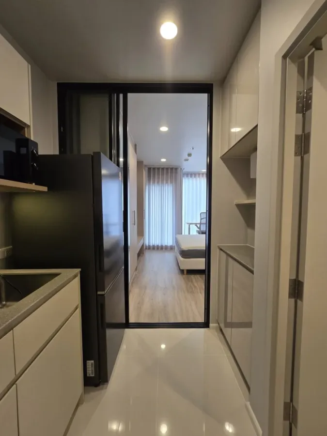 For rent: Culture Thonglor, studio room, cool view, complete with electrical appliances, ready to move in.