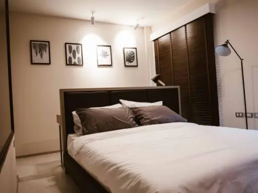 For rent !! Condo Rhythm Sukhumvit 36-38, beautiful room, fully furnished, a corner room, rare! Ready to move in, quickly reserve !!