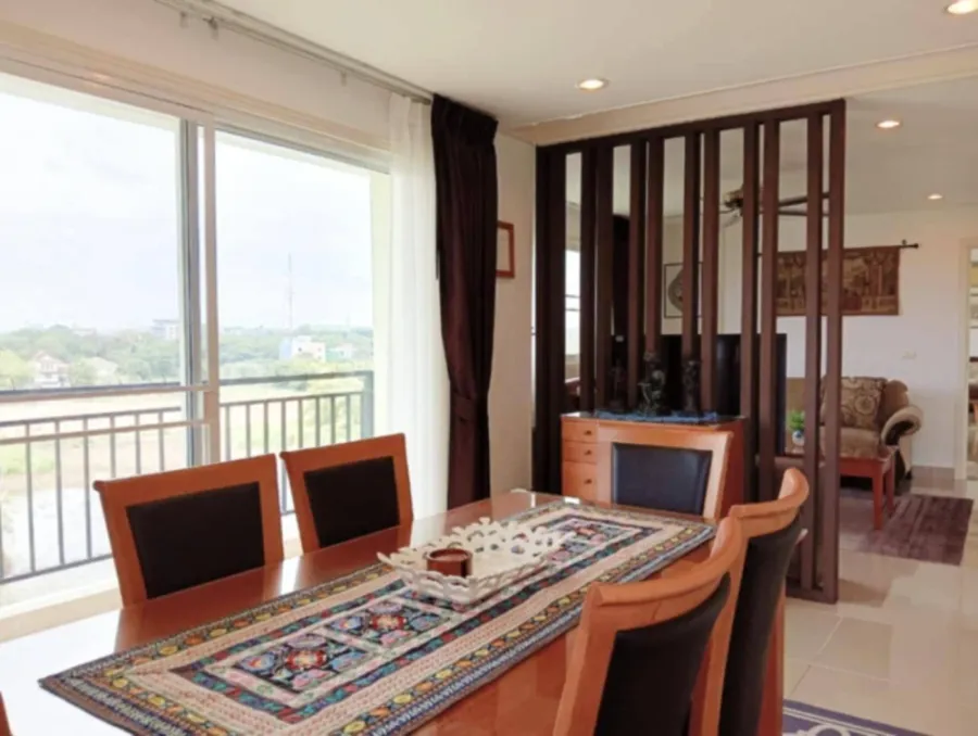 ให้เช่า พอชแลนด์ 2 จอมเทียน รีสอร์ท ขนาด 95 ตร.ม. กว้างมากๆ ห้องมุม มี walk-in closet วิวร่มรื่นมากๆ แบบนี้ต้องจอง