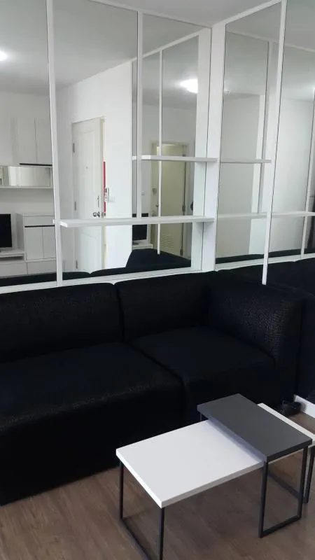Urgent for rent !!! Icondo Sukhumvit 105, fully furnished, ready to me, on the 7th floor, good view, near BTS, can't miss it !!