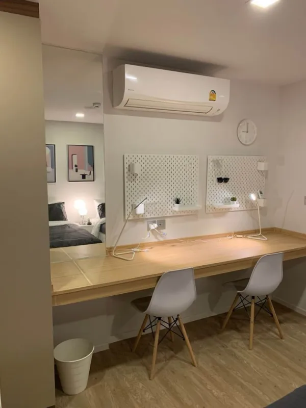 ให้เช่า KAVE TOWN SPACE ห้องใหญ่ พื้นที่ใช้สอยเยอะ ระเบียงทิศเหนือ เห็นวิวสวน จองแล้วจะไม่เสียใจ