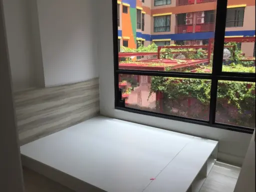 For rent!! Stylish Condo @ Sukhumvit-Bangna, size 26 sq.m., 2nd floor, building 3, built-in furniture, hurry up to move!!
