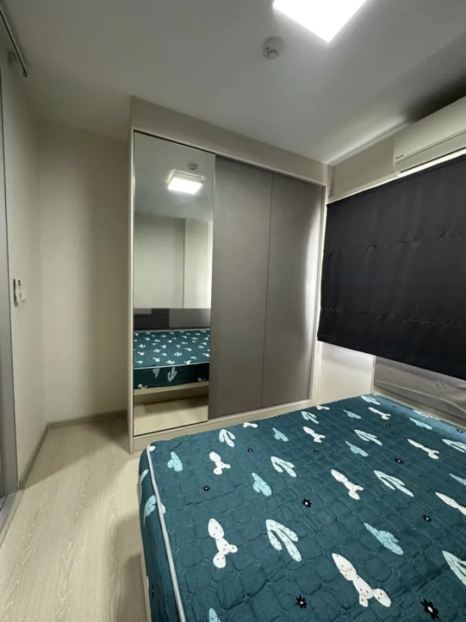 Condo for rent, Niche ID Serithai-Wongwaen Partition room, 8th floor, top floor, complete in one place, book now