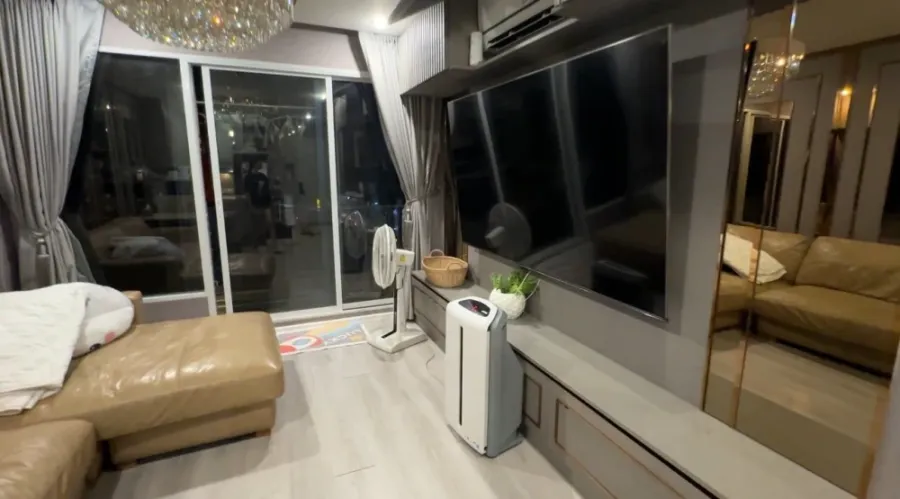 ขาย ให้เช่า Happy Condo Ladprao 101 ห้องแต่งพร้อมอยู่ พื้นที่ใช้สอยจุใจ ชั้น 4 วิวสระว่ายน้ำ ,ระเบียงกว้าง จองเลย