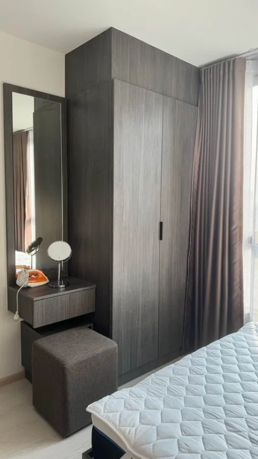 ให้เช่า Elio del nest ห้อง studio ขนาด 26.5 ตรม. ตึก E ชั้น 16 วิวสวย ชั้นสูง จองเลยจ้า