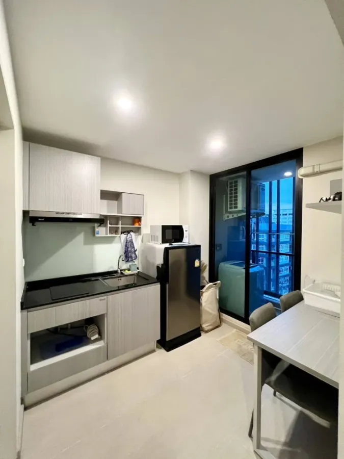 ขาย ให้เช่า The Cube Premium Ratchada 32 ชั้น 8 ห้องมุม แต่งครบ พร้อมอยู่ จองเลย