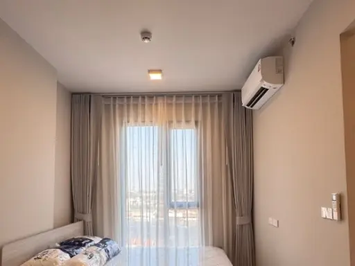 ให้เช่า Plum Condo New West Bangyai ชั้น 11 วิวเมือง แต่งครบ น่าอยู่ จองเลย