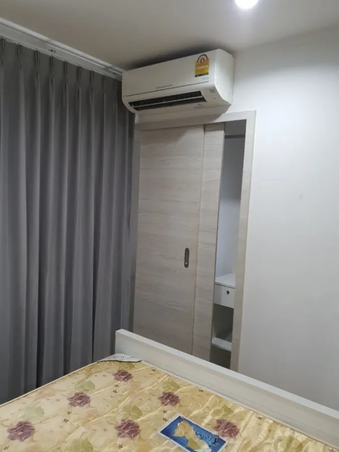 For sale, for rent!! Lumpini Place Condo, Srinakarin-Hua Mak Station, 9th floor, fully furnished, ready to move in, book now!!