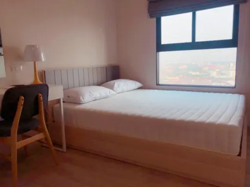 ให้เช่า Plum Condo Central Station Phase 1 ห้องพร้อมอยู่ ชั้น 32 ได้วิวสูง รีบมาจองก่อนพลาดของดี