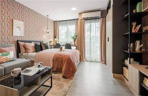 ปล่อยเช่า KAVE TOWN COLONY Studio exclusive ห้องครัวแยกจากห้องนอน รีบมาจับจองเลย