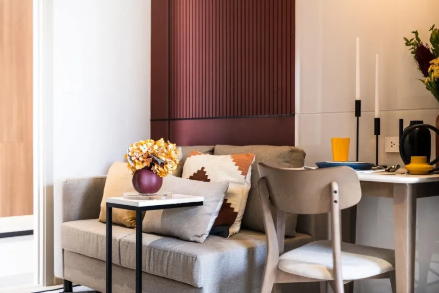 Condo down payment for sale, Nue Cross Khu Khot Station, 2nd floor, not high, comes with a great price. Hurry and make a reservation.