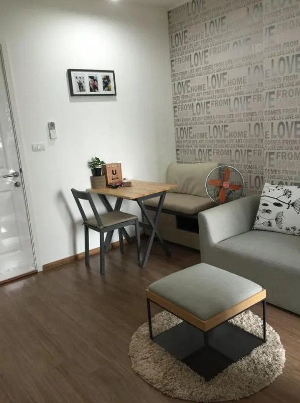 For Rent ยู ดีไลท์ แอท ตลาดพลู สเตชั่น 1 ห้องนอน วิวรถไฟฟ้า ห้องดีน่าอยู่สุดๆ เสียใจแทนหากพลาด ด่วน