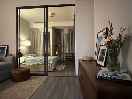 For rent, Ideo Chula Samyan, 17th floor, north facing room, decorated in modern style, very livable. If you miss it, you'll regret it. images