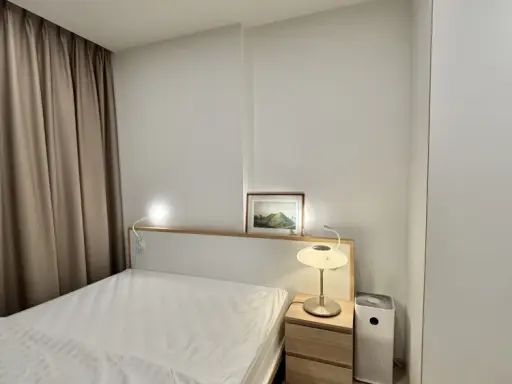 For rent: Noble Ambience Sukhumvit 42, decorated in warm tones, good location, beautiful view, not blocked, don't miss it. images