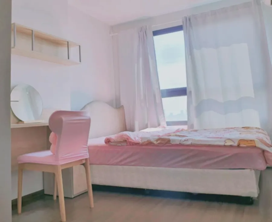 Condo for sale, Ideo Sukhumvit 93, 18th floor, great city view, corner room, quiet, private, good furniture, book now.