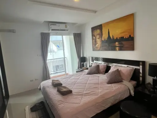 ขาย ทรีโอเจมส์ คอนโด (จอมเทียน) ห้องมุม พื้นที่ใช้สอยเยอะ ตกแต่งโทนสีขาว รีบเป็นเจ้าของเลยค่ะ