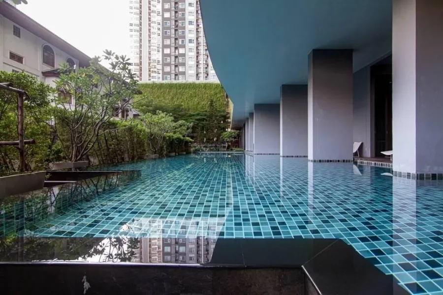 For sale, for rent, Aspire Sathorn-Tha Phra, 24th floor, fully furnished and electric appliances, reserve now before it's gone.