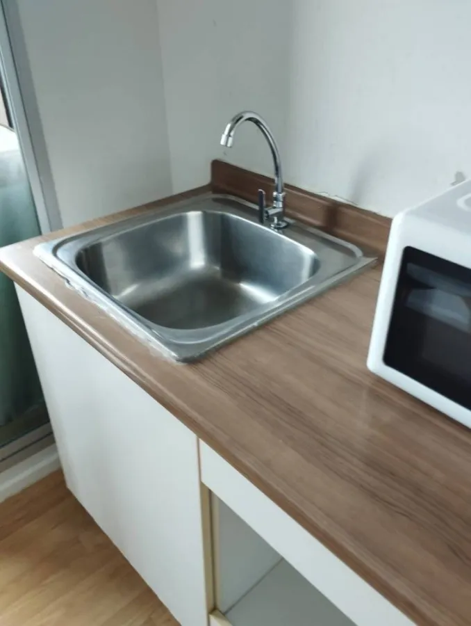 Condo for rent, The Parkland Light Sukhumvit-Paknam, beautiful room, fully furnished, complete electrical appliances, urgently