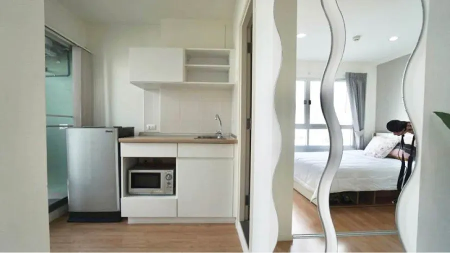 Condo for rent, Lumpini Ville, Sukhumvit 77, Building A, 11th floor, fully furnished, ready to move in, reasonable price, hurry up to grab it!!