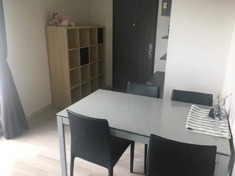 Condo for sale, Centric Ratchada-Huay Kwang, corner room, 2 bedrooms, fully furnished, ready to move in, good location, investment, book now