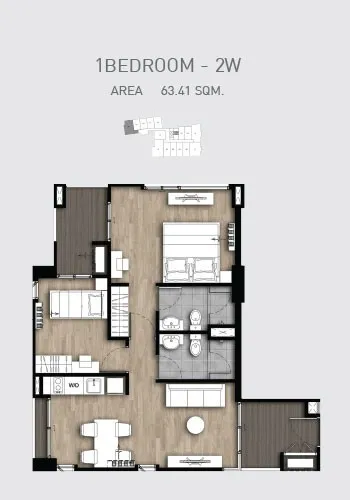 Condo for sale, rent, Formosa Lat Phrao 7, complete with furniture and electrical appliances. Can't miss it anymore.