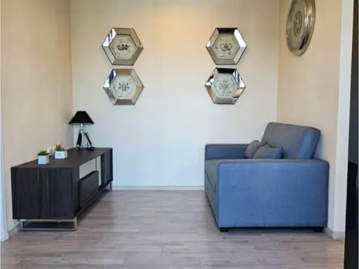 For sale: Plum Condo Central Station, 2 bedrooms, 2 bathrooms, fully furnished, ready to move in, move in now, don't delay.