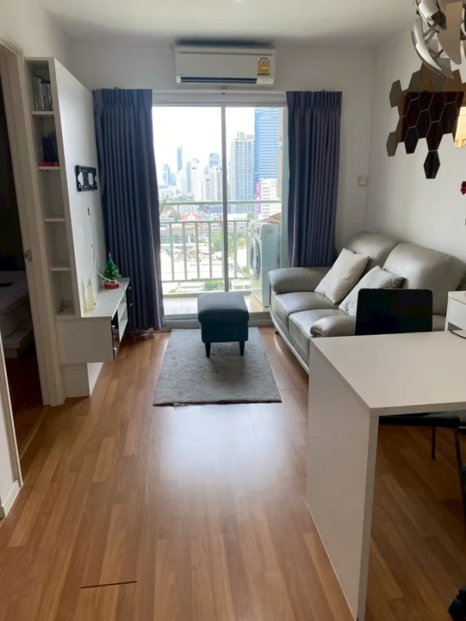 For rent: Lumpini Park Rama 9–Ratchada, fully furnished apartment, ready to move in. Book now!