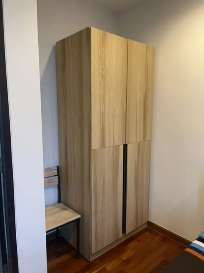 Condo for rent Wish Signature Midtown Siam balcony view city Not hot all day, fully furnished, don't miss it.