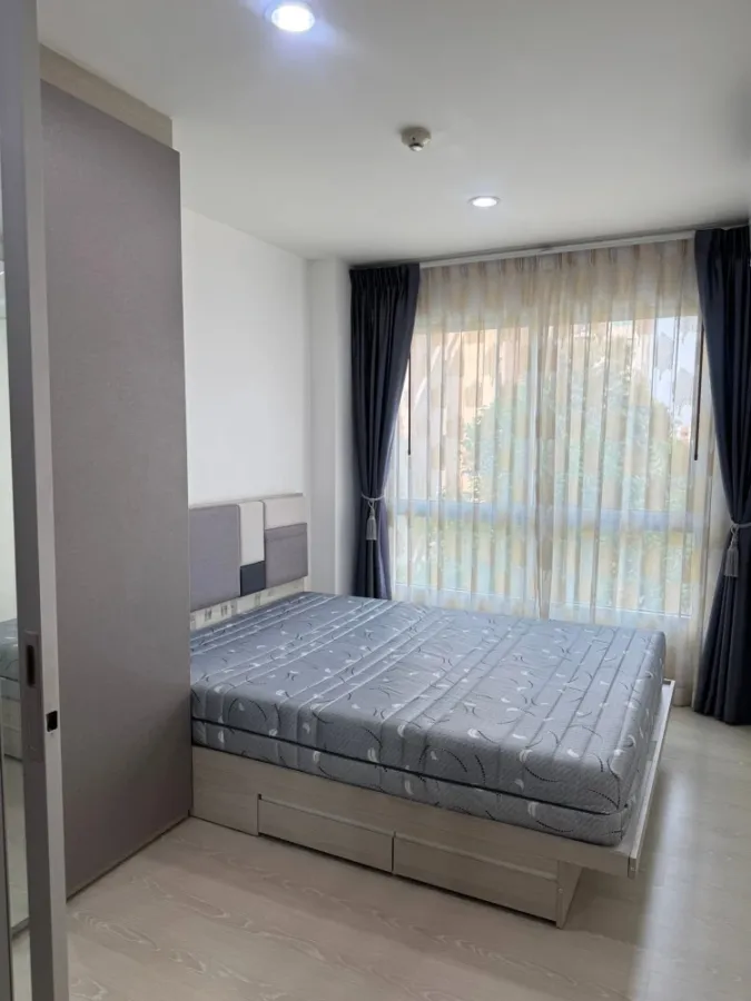 ให้เช่า คอนโด Niche id Sukhumvit 113 ห้องพร้อมอยู่ เฟอร์ครบเครื่องใช้ไฟฟ้าพร้อมดีแบบนี้รีบจองเลย