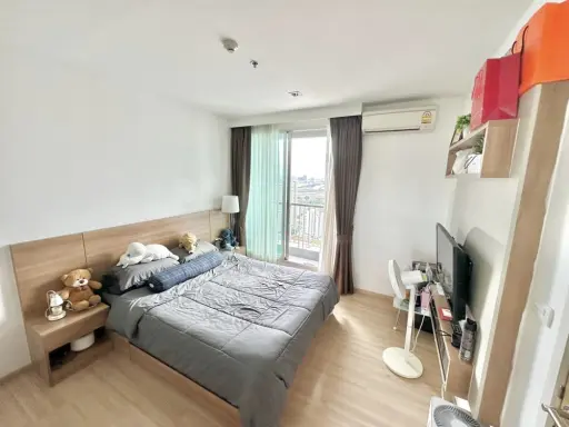For rent, Rhythm Phahon-Ari, fully furnished room, fully furnished, electrical appliances You can just come in. Don't be late.