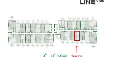 ขายดาวน์ เดอะ ไลน์ ไวบ์ ห้องกว้างขวาง ทิศใต้ วิวโล่ง พร้อมครัวบิวท์อิน รีบจับจอง เป็นเจ้าของเลย