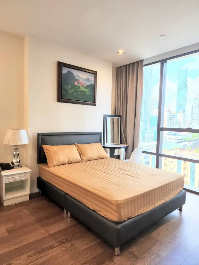 ให้เช่า คอนโด The Bangkok Sathorn ห้องน่าอยู่ ขนาดกว้าง พื้นที่ใช้สอยเยอะ เฟอร์ครบ ราคาปัง รีบจองเลย