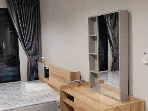 For rent Terra Residence ห้องกั้นแยกเป็นสัดส่วน ชั้น 10 สูงกำลังดี ราคากำลังโดน จองเลย images