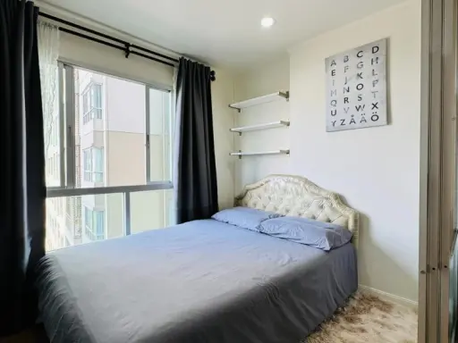 Condo for sale Lumpini Ville Chaengwattana-Pak Kret Beautiful room, nice to live in. Separate glass partitions Can't reserve anymore.