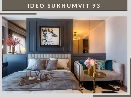 Condo for sale/rent, Ideo Sukhumvit 93, beautiful room, ready to move in, near BTS Bang Chak, convenient to travel, don't miss it!