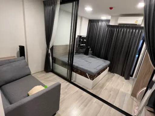 ให้เช่า Plum Condo Saphanmai Station ตกแต่งเฟอร์นิเจอร์ครบเซต มาแต่ตัวเข้าอยู่ได้เลยจ้า