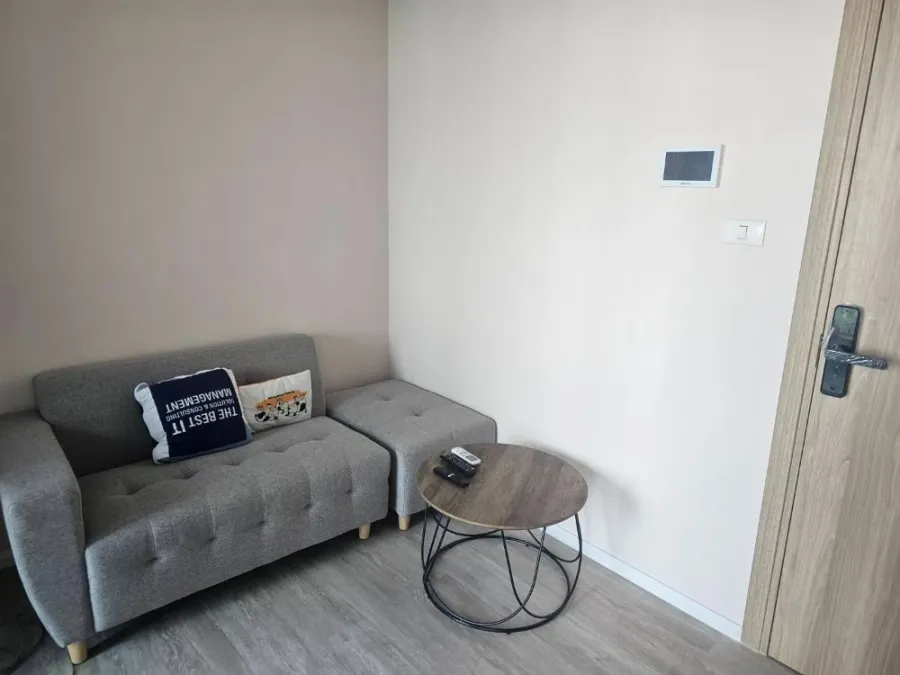 For rent: The Clef Riverine Chao Phraya - Wong Sawang, 18th floor, fully furnished, ready to move in, book now.