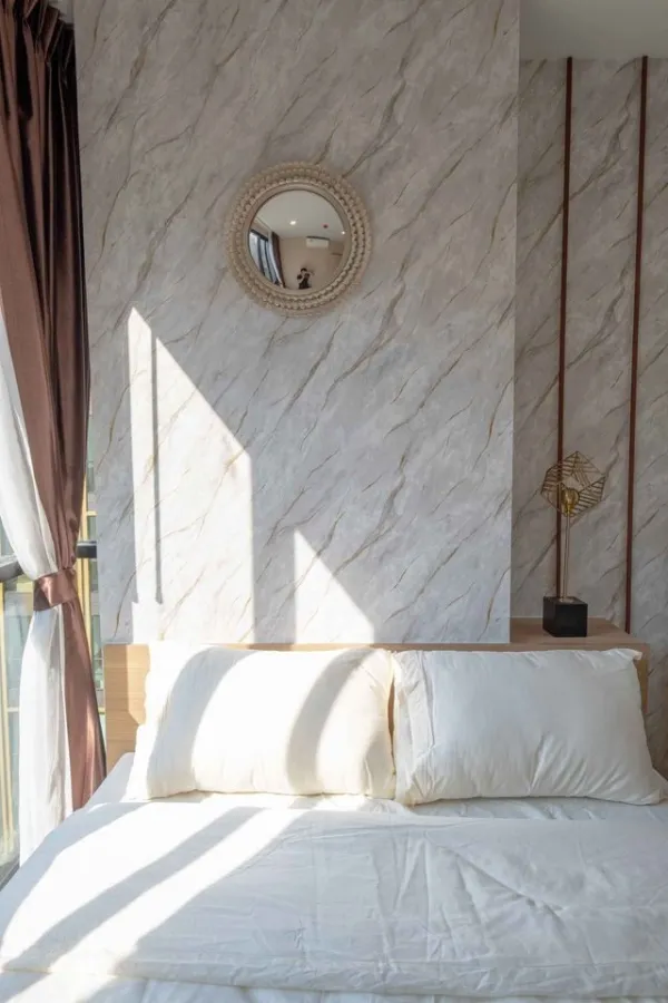 For Rent Nue Noble Centre Bangna ห้องกว้างขวาง มีพื้นที่ใช้สอยเยอะ แต่งพร้อมอยู่ จองเลย