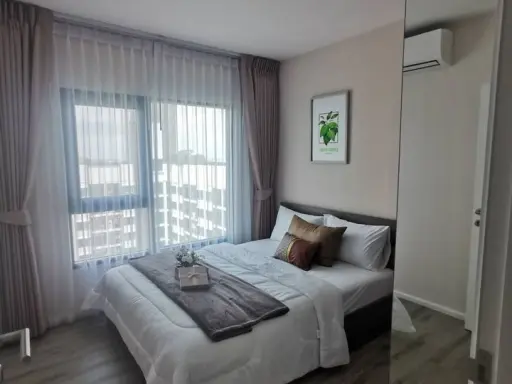 ให้เช่า เคนซิงตัน สุขุมวิท-เทพารักษ์ วิวเมืองสุดแจ่ม Type One BED PLUS ติดวอลเปเปอร์ทั้งห้อง จองเลย