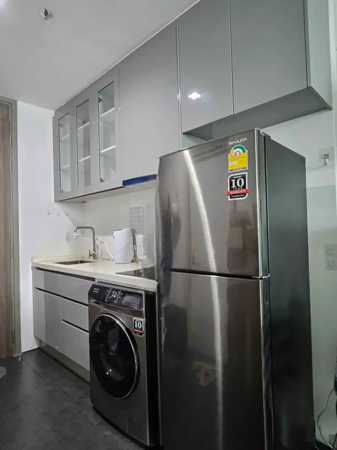 ขาย A Space ID Asoke-Ratchada ห้องสวย วิวเมือง เฟอร์นิเจอร์ครบ พร้อมอยู่