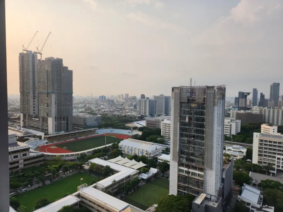 ให้เช่า Triple Y Residence ชั้น 21 สูงมาก ห้องหัวมุมเป็นส่วนตัว วิวเมือง บรรยากาศดี ห้ามพลาด