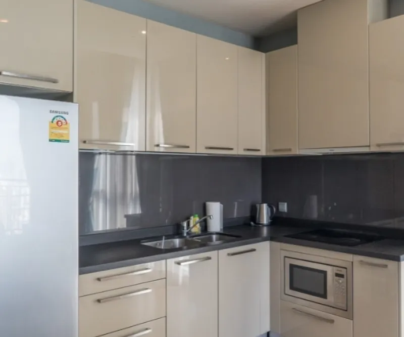 Condo for rent / sale Quattro by Sansiri, large room, fully furnished, high floor, clear view