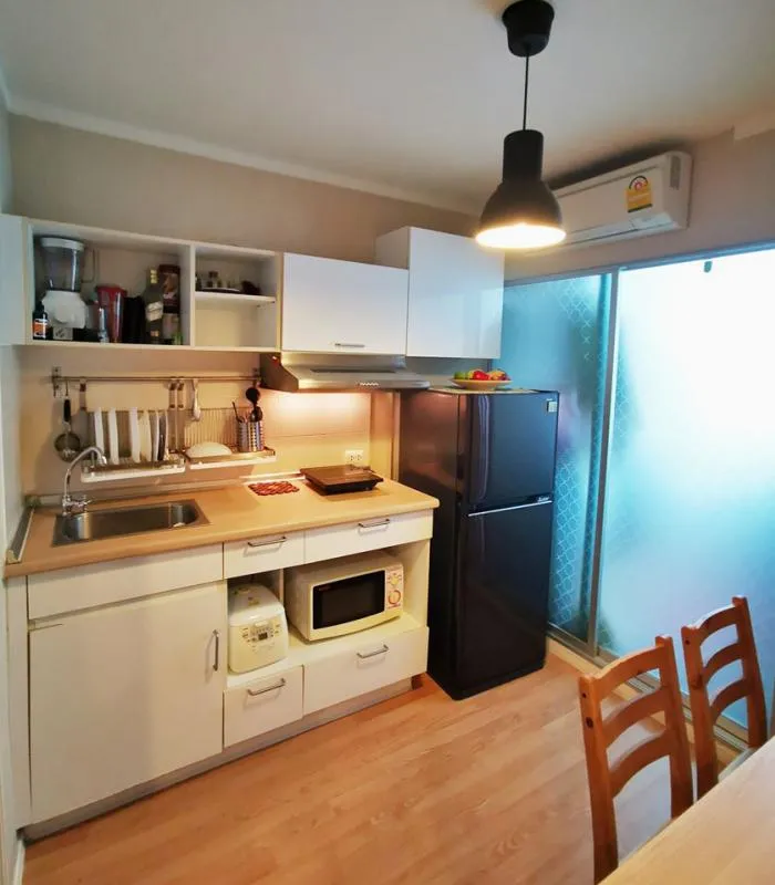Urgent sale, Condo Lumpini Mega City Bangna, good price, large room, fully furnished