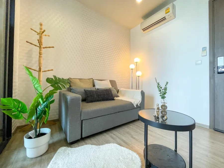 For sale rent The Line Wongsawang ห้องแต่งโทนขาว สบายตา ราคาสบายกระเป๋า มาแต่ตัวเข้าอยู่ได้เลย