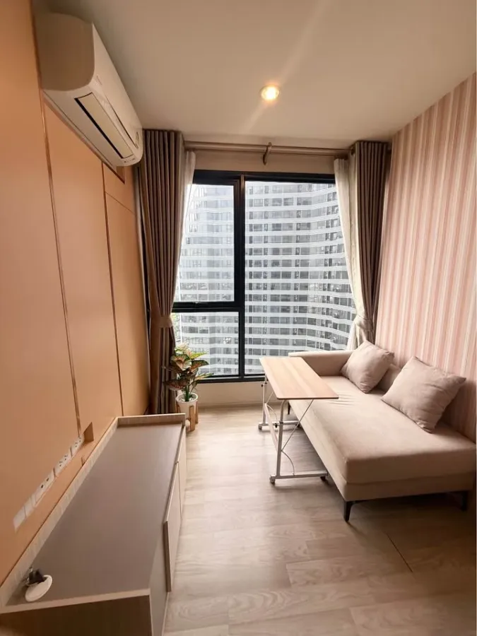 ขาย ให้เช่า Ideo Mobi Sukhumvit East Point ห้องชั้นสูง พร้อมเข้าอยู่ เฟอร์ + เครื่องใช้ไผผ้าพร้อม จองเลย