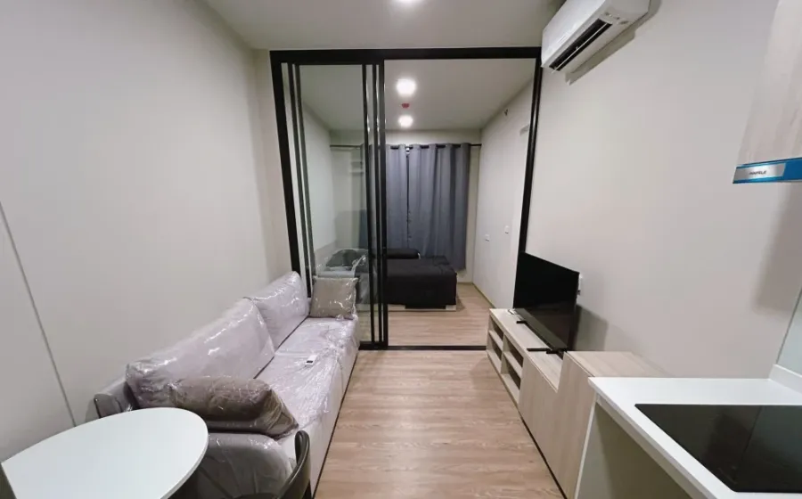 ให้เช่า Plum Condo New west Phase 3 วิวเปิดโล่ง ไม่มีตึกบัง เฟอร์นิเจอร์ครบ เข้าอยู่ได้เลย