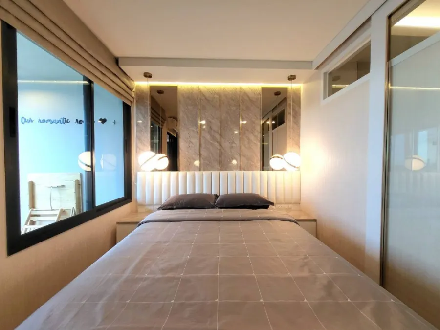 Sell U Delight Residence Riverfront Rama 3, 28th floor, river view, beautiful room, elegant, livable, book now.