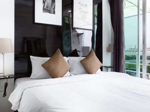 Condo for rent, Waterford Sukhumvit 50, good location, convenient transportation, ready to move in, book now.
