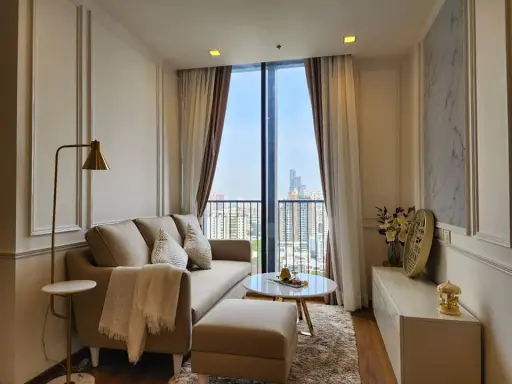 For Rent Noble BE Sukhumvit 33 ชั้น 21 ห้องกว้างมาก ตกแต่ง Buit-In สุดหรู ดีแบบนี้ ไม่จองคือพลาดมาก images