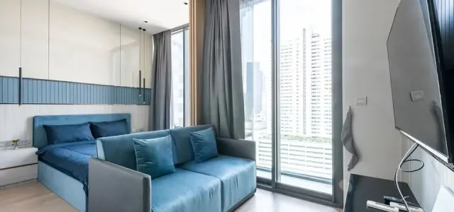ให้เช่า Ashton Silom ห้องสภาพดีมาก เฟอร์นิเจอร์และเครื่องใช้ไฟฟ้าครบชุด หิ้วกระเป๋าเข้ามาอยู่ได้เลยครับ images